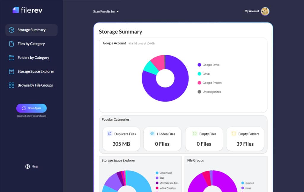 Filerev Site